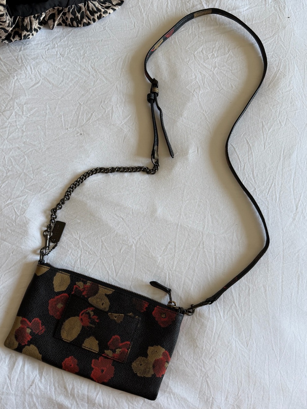 Coach Kylie Crossbody in Santiago Leather - Winter Garden Print - Picture 2 of 2